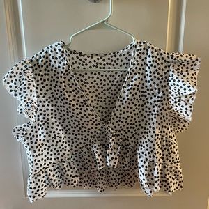 SHEIN Floral Crop Top
